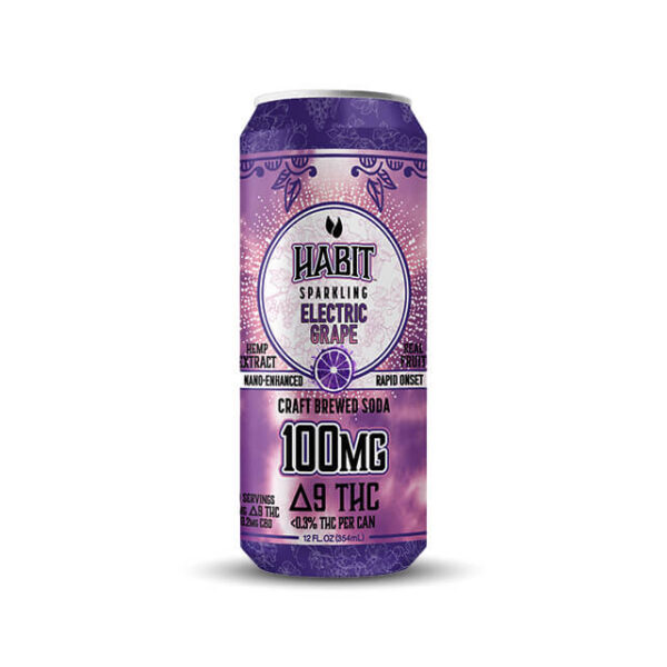 Habit Electric Grape 100mg Soda