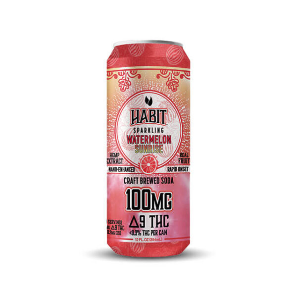 Habit Watermelon Sunrise 100mg Soda