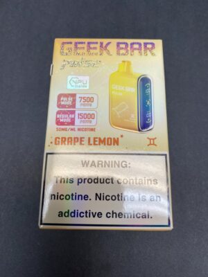 Geek Bar Pulse Grape Lemon
