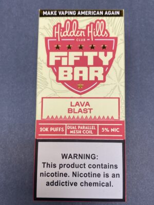 Fifty Bar x Hidden Hills Lava Blast