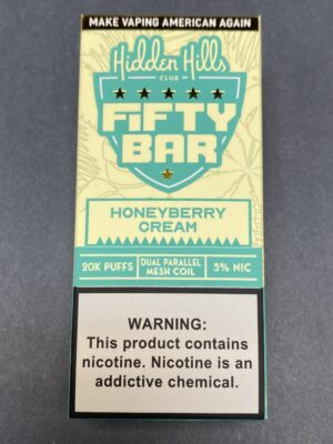 Fifty Bar x Hidden Hills Honeyberry Cream