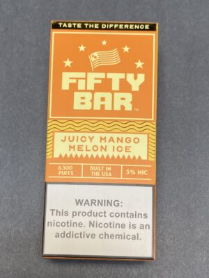 Fifty Bar Juicy Mango Melon Ice