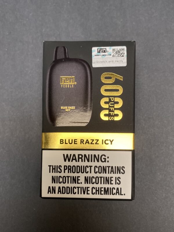 Flum Pebble Blue Razz Icy