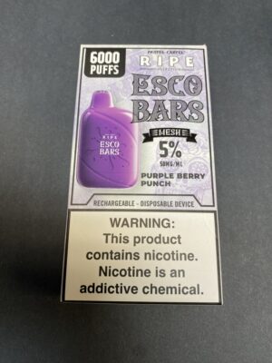 Esco Bar 6K Purple Berry Punch