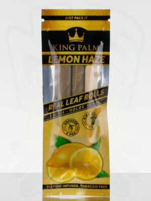 King Palm Mini Lemon Haze 2pk