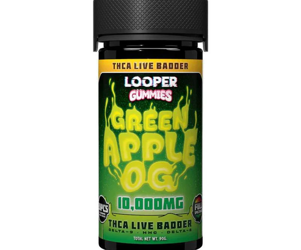 Looper Gummies Green Apple OG 10,000mg