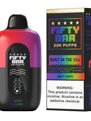 Fifty Bar Milky Loops