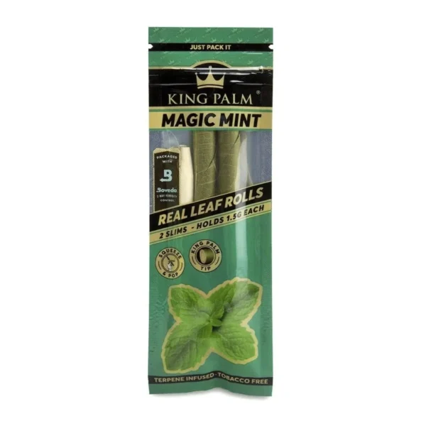 King Palm Mini Magic Mint 2pk