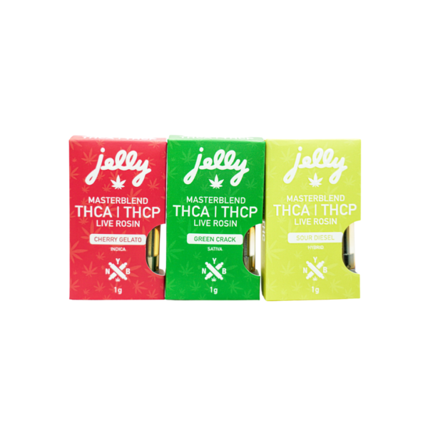 N.Y.B Jelly Master Blend THCA/THCP 1g Cart