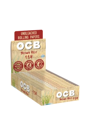OCB Brown Rice 1 1/4 Papers