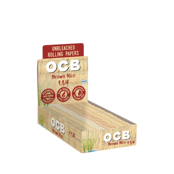 OCB Brown Rice 1 1/4 Papers
