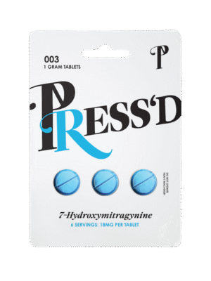 Press'd 7-Hydroxymitragynine 1G Tablets 3pck