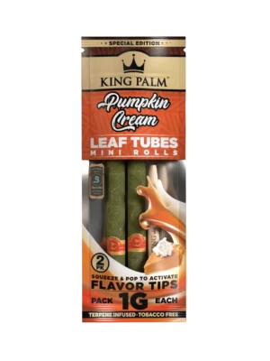 King Palm Mini Pumpkin Cream 2pk