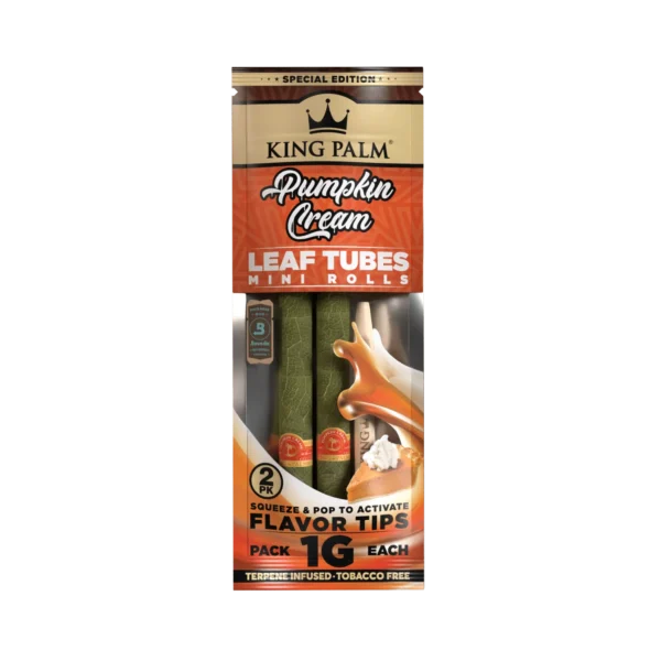 King Palm Mini Pumpkin Cream 2pk
