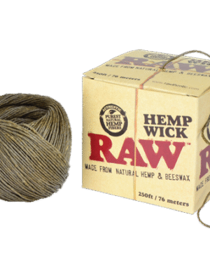 Raw Hemp Wick 250ft