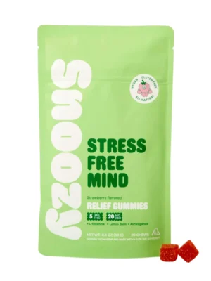 Snoozy Stress Relief Gummies THC:CBD