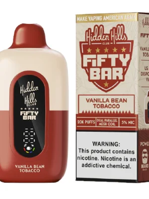 Fifty Bar x Hidden Hills Vanilla Bean Tobacco