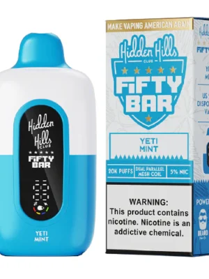 Fifty Bar x Hidden Hills Yeti Mint