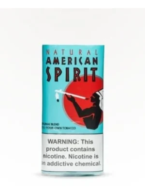 American Spirit Light Blue Pouch