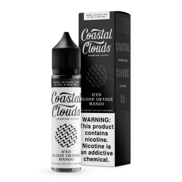Coastal Clouds Eliq Iced Blood Orange Mango 3mg