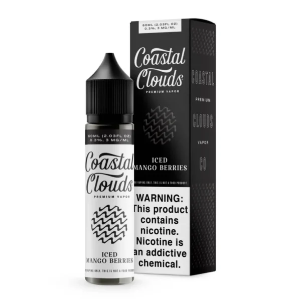 Coastal Clouds Eliq Iced mango Berries 3mg