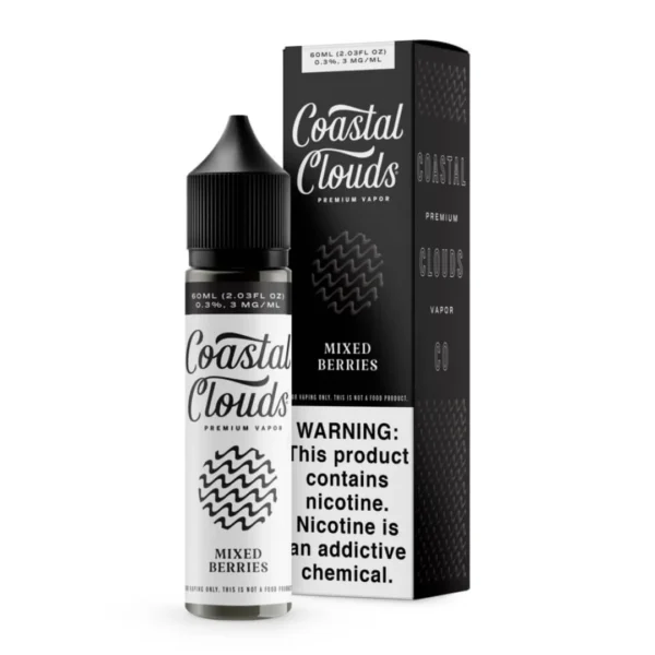 Coastal Clouds ELiq Mixed Berries 3mg