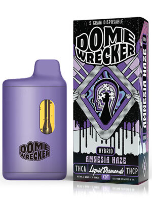 Dome Wrecker THCA/Liquid Diamonds/THCP 3.5G Dispo Amnesia Haze