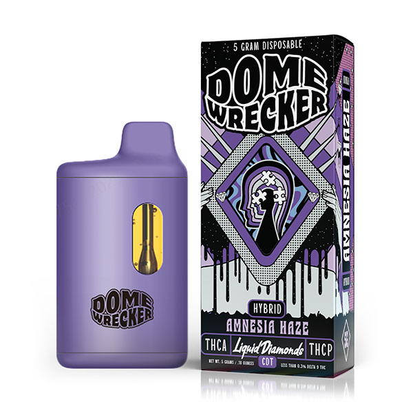 Dome Wrecker THCA/Liquid Diamonds/THCP 3.5G Dispo Amnesia Haze