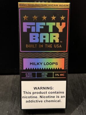 Fifty Bar Milky Loops