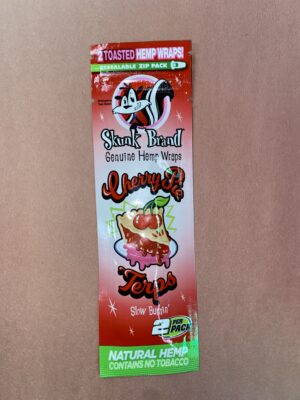 Skunk Wraps Cherry Pie