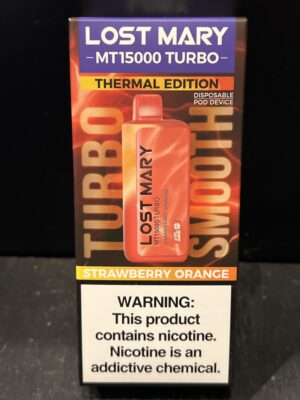 Lost Mary Turbo Strawberry Orange