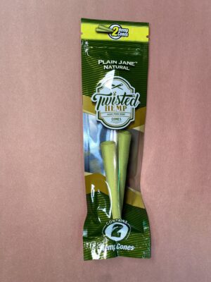 Twisted Hemp Plain Jane Cones