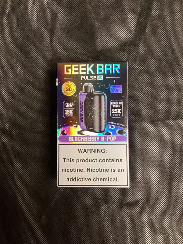 Geek Bar Pulse X Blackberry B-Pop