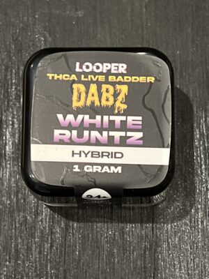 Looper THCA Live Badder 1g Dabz White Runtz