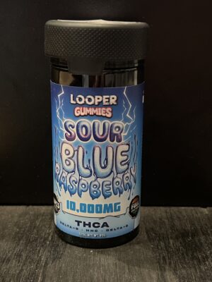 Looper Gummies Blue Raspberry 10,000mg