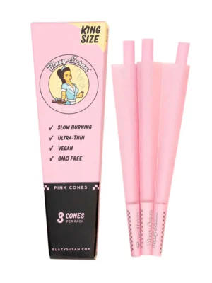 Blazy Susan Pink Cone King Size 3pk