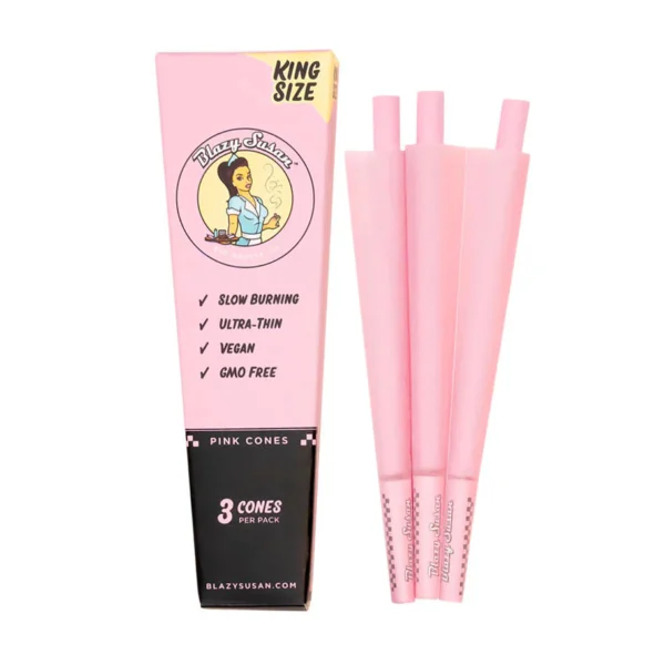 Blazy Susan Pink Cone King Size 3pk