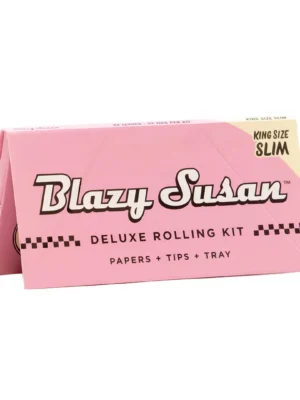 Blazy Susan Deluxe Rolling Kit King Slim Pink