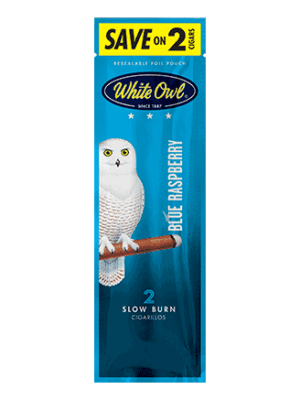 White Owl Blue Raspberry 2pk 1.19