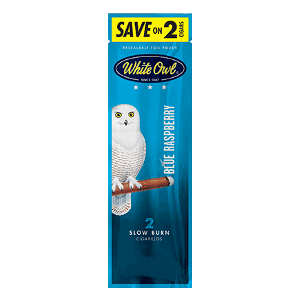 White Owl Blue Raspberry 2pk 1.19