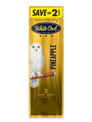 White Owl Pineapple 2pk 1.19
