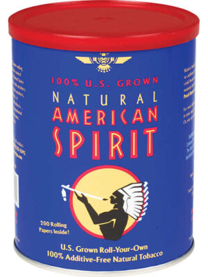 American Spirit Dark Blue Can