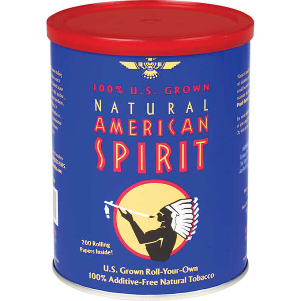 American Spirit Dark Blue Can