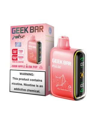 Geek Bar Pulse Sour Apple Blow Pop