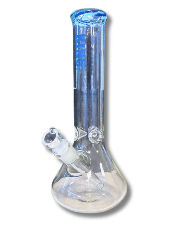Clear Beaker 14mm Water Pipe, King Volcano