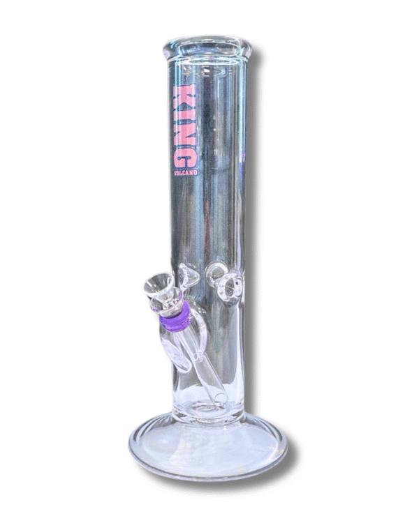 Clear Straight Tube 9mm Slide, King Volcano