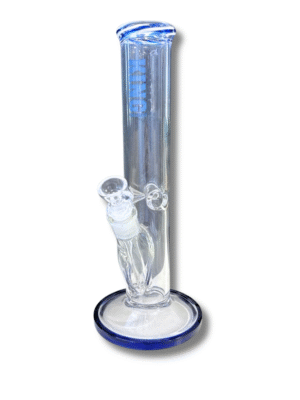 Clear Straight Tube 14mm Water Pipe, King Volcano