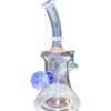 Clear/Wig Wag 7.5" Water Pipe, Boss Hoss