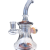Clear/Wig Wag 7.5" Water Pipe, Boss Hoss