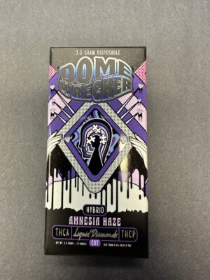 Dome Wrecker THCA/Liquid Diamonds/THCP 3.5G Dispo Amnesia Haze